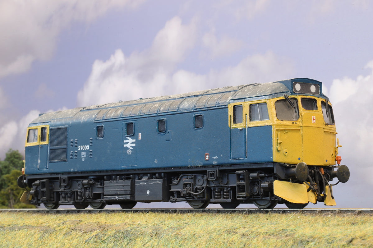 WORKSHOP Finescale O Gauge Heljan Class 27 No.27003, BR Blue
