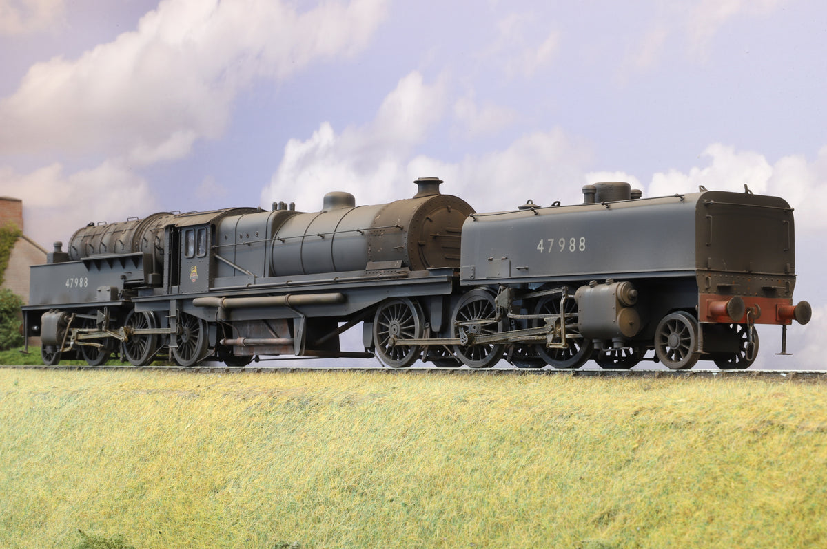 Finescale O Gauge (Kit/Scratch-Built) Beyer Garratt No. 47988 BR Black (Early Crest) Weathered by Neil Armitage