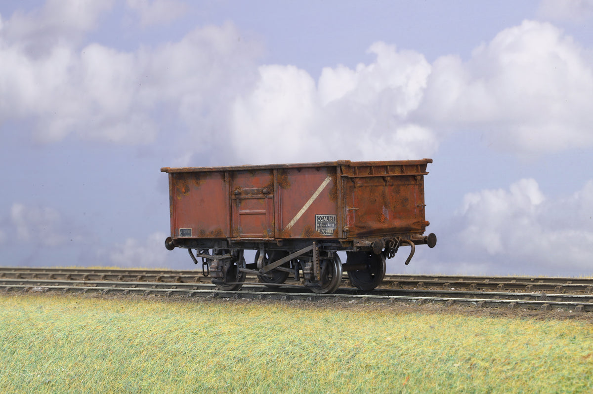 Finescale O Gauge (Kit-Built) BR 16T Mineral Wagon No. B709413 Weathered