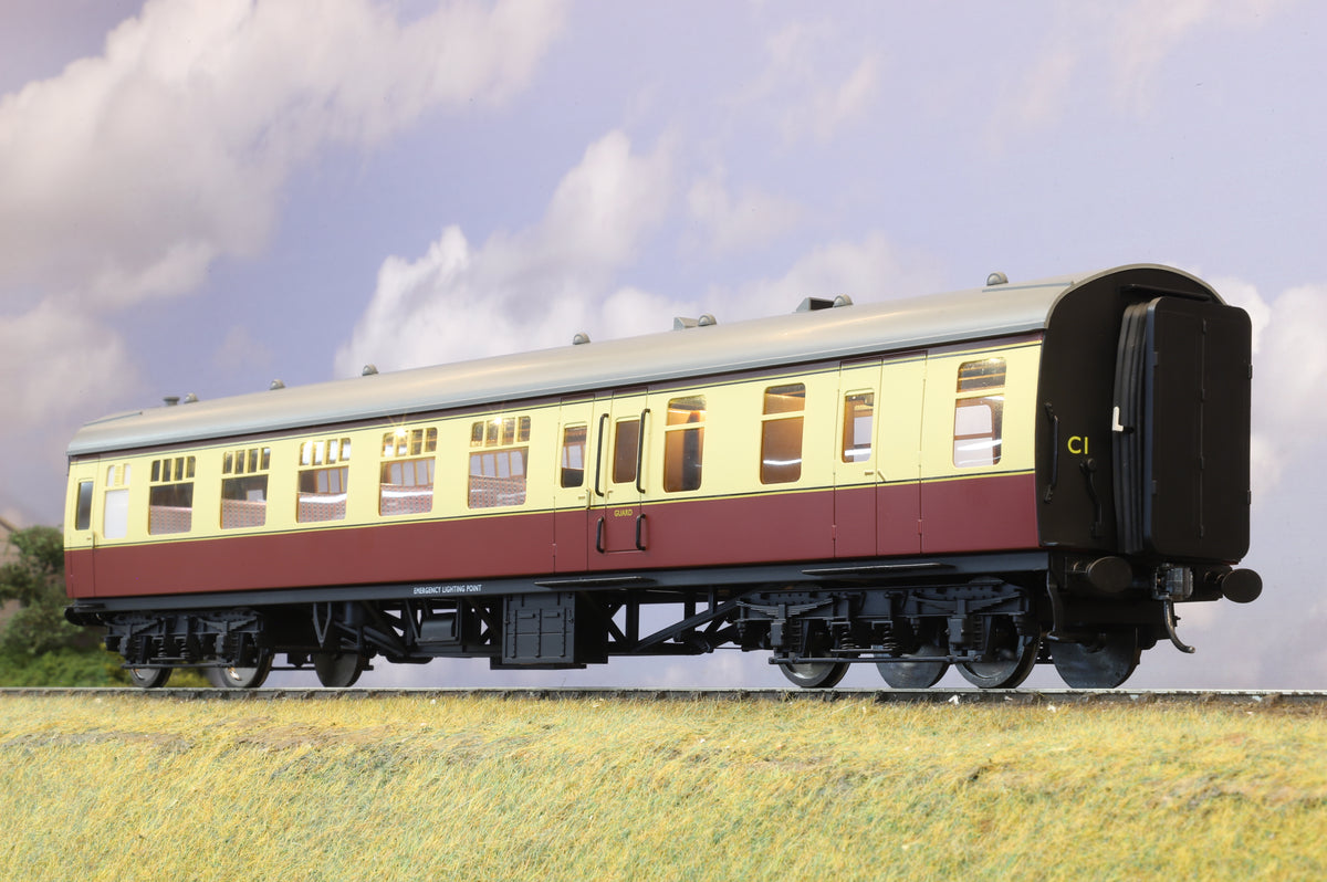Darstaed Finescale O Gauge BR Mk1 BSO, BR Carmine &amp; Cream