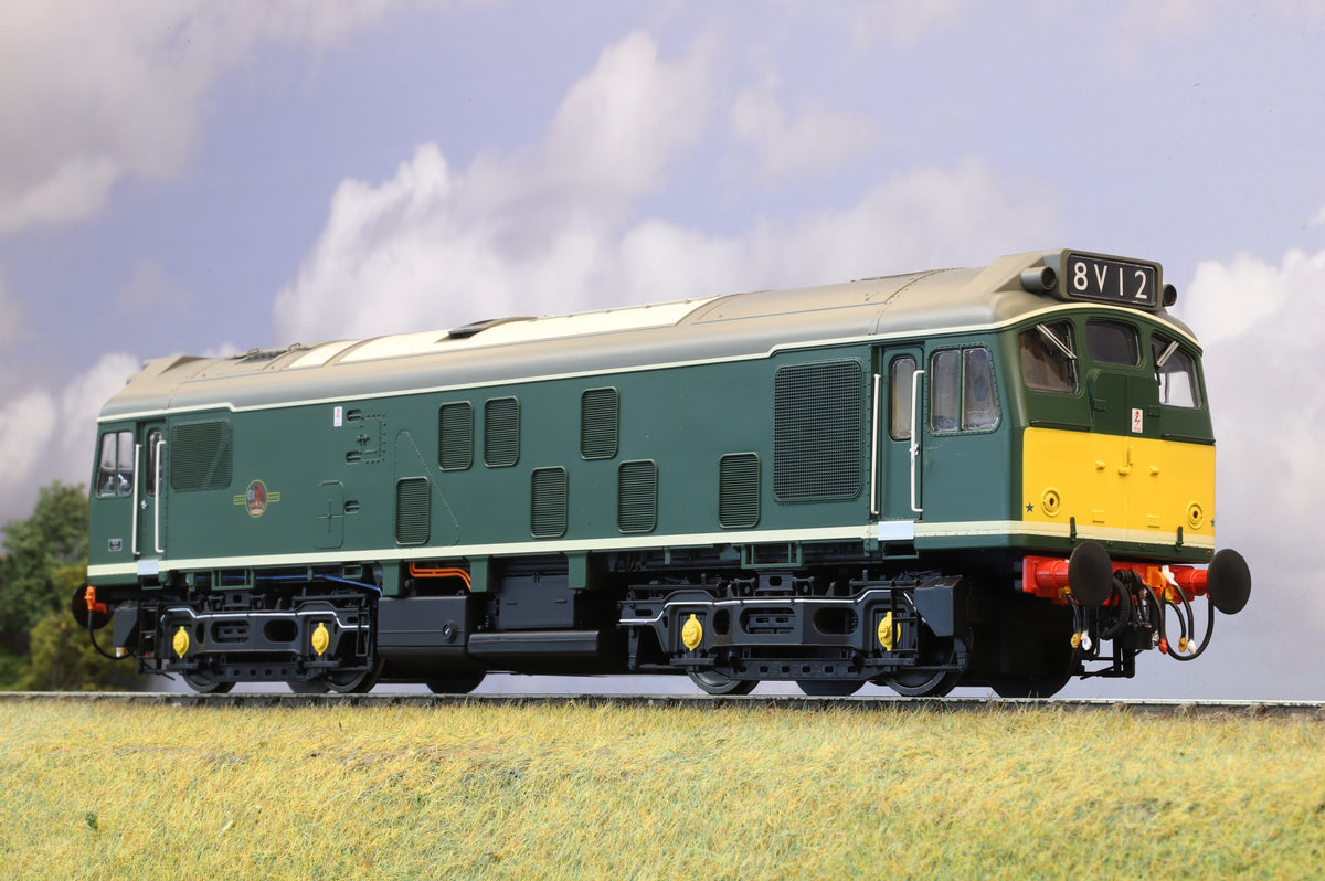 Heljan 2551 Finescale O Gauge Class 25/1 BR Green Late Crest (Unnumbered)