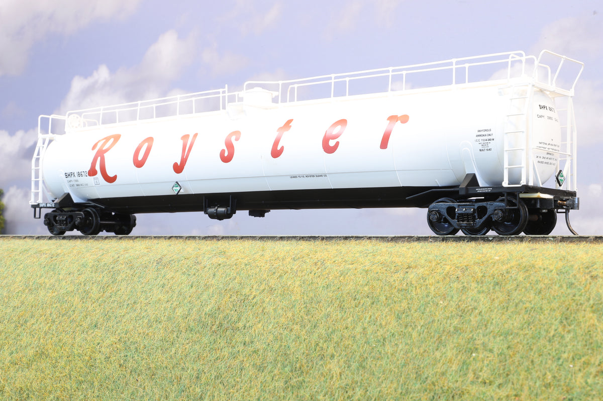 Atlas American O Gauge Rake of Four Bogie Tank Cars