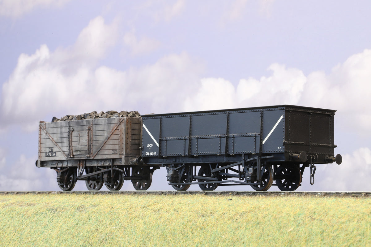 Finescale O Gauge (Kit-Built) BR Liveried Open Wagons