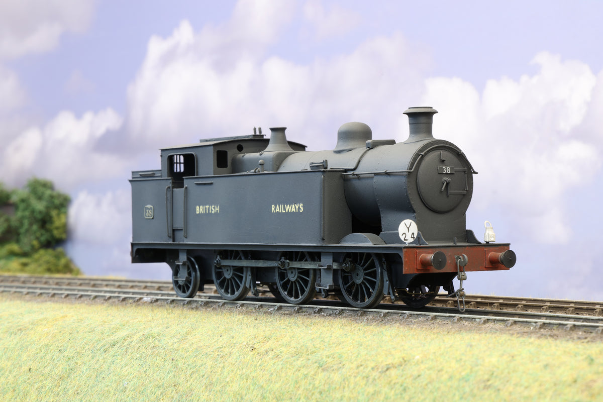 Finescale O Gauge (Kit/Scratch-Built) ex-Rhymney Railway R Class No. 38, 'British Railways' Lettering, Pro-Weathered