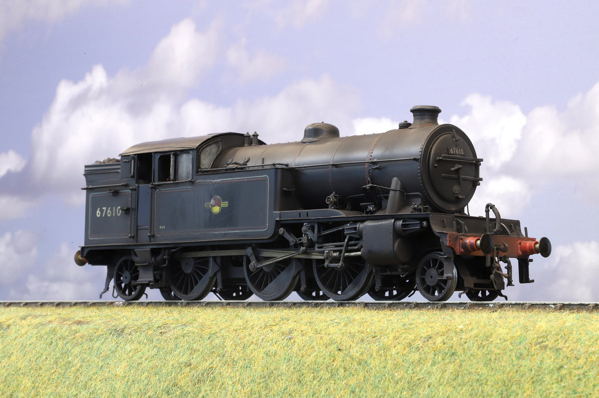 DJH Finescale O Gauge (Kit-Built) Class V3 No. 67610, BR Lined Black Late Crest, Weathered, DCC Sound