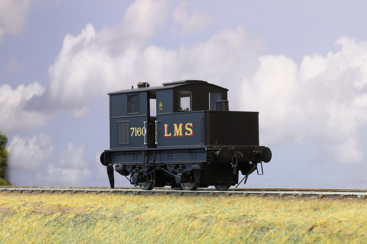 WORKSHOP Dapol Finescale O Gauge Sentinel No.7160 LMS Black