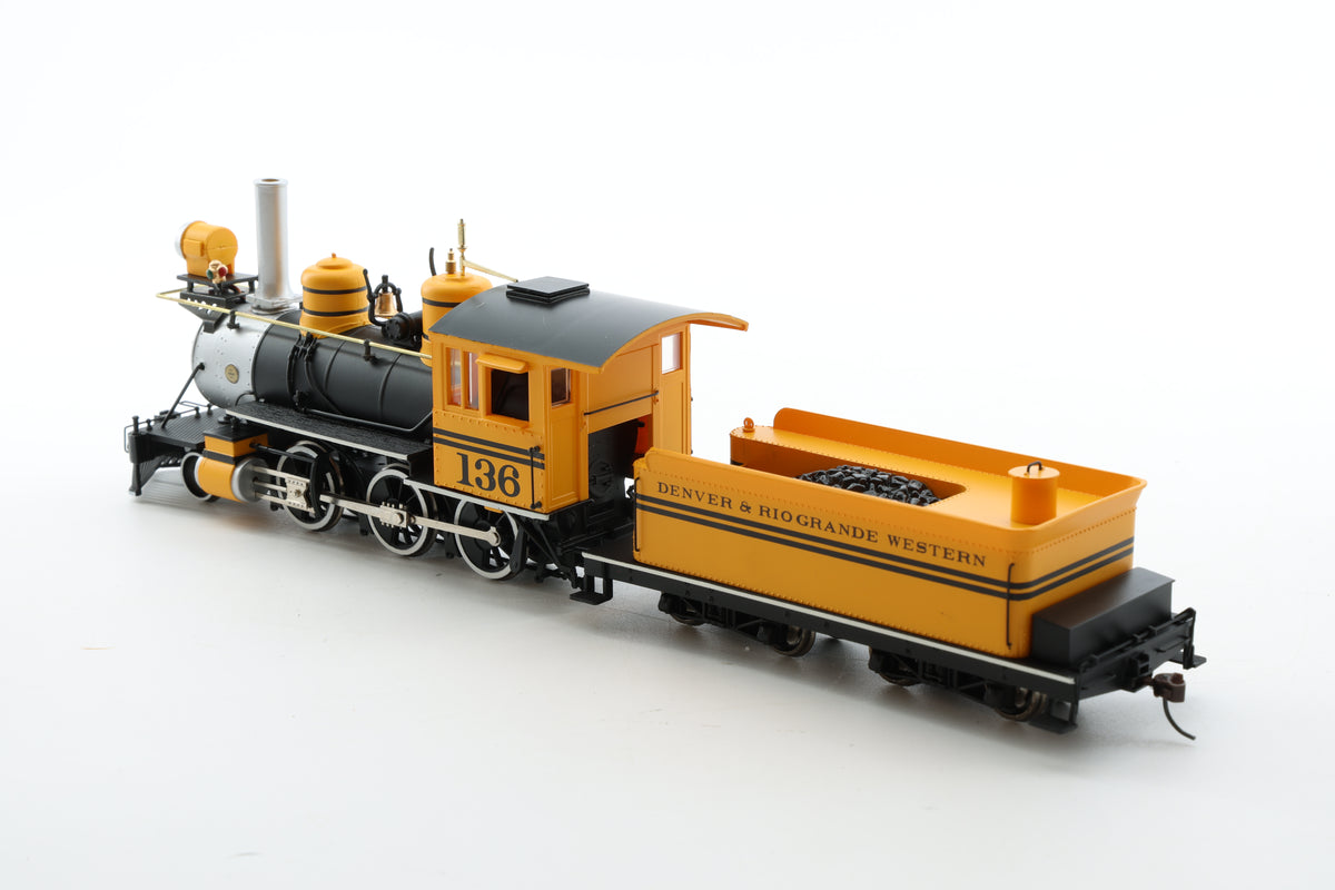Spectrum/Bachmann On30 2-6-0 No. 136 Denver Rio Grande & Western (Bumble Bee Livery)
