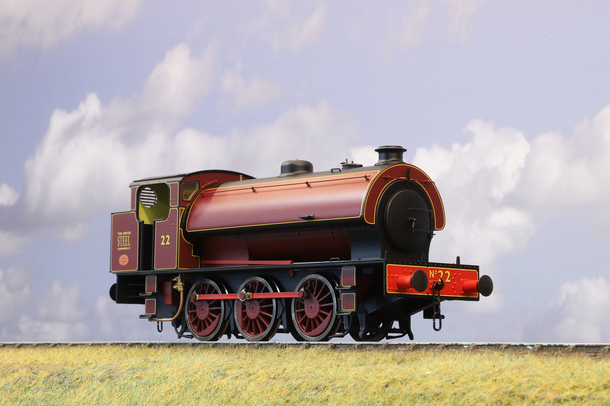 Dapol Finescale O Gauge  J94 / &#39;Austerity&#39; 0-6-0 United Steel Lined Red No. 22