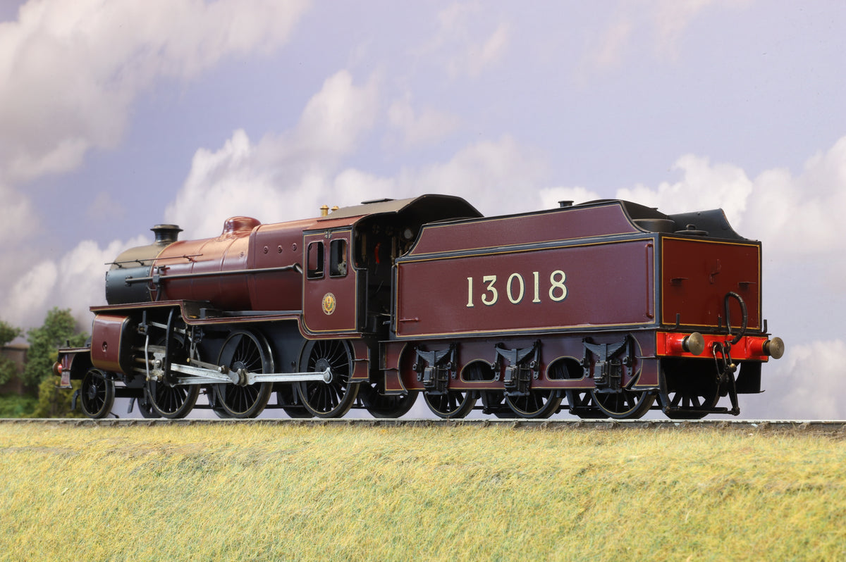 Finescale O Gauge (Kit-Built) LMS &#39;Crab&#39; No. 13018, LMS Maroon