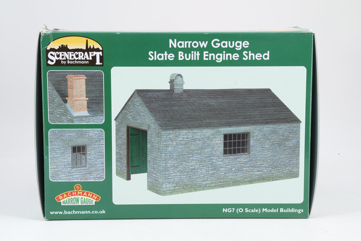Bachmann Scenecraft Finescale NG7 Narrow Gauge Slate Built Engine Shed