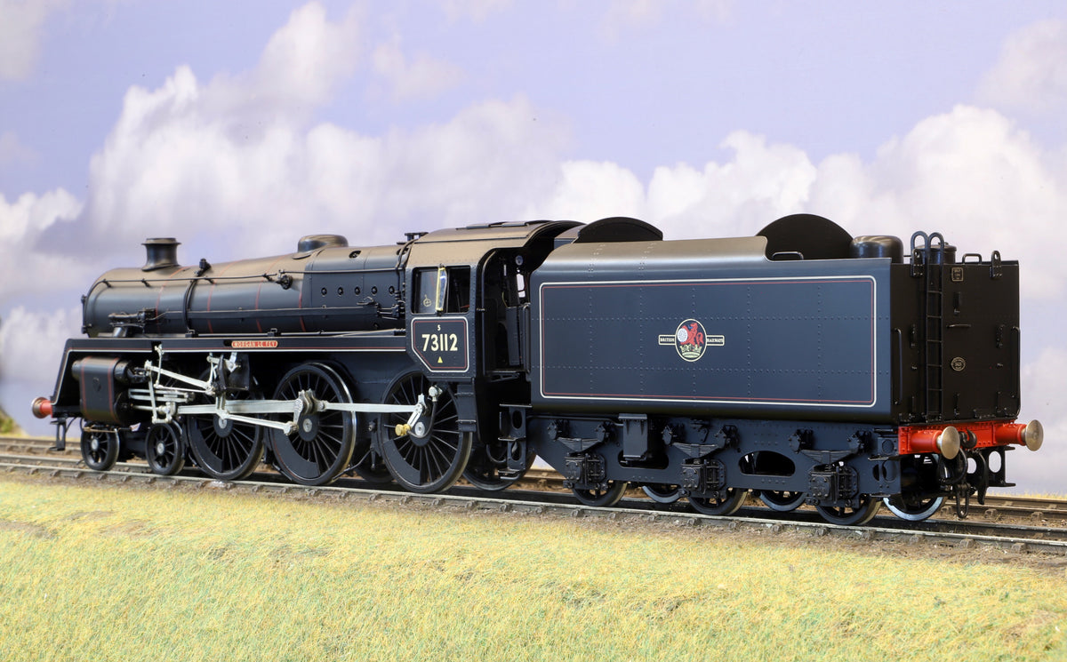 55H Models BR Standard Class 5 No. 73112 'Morgan le Fey' BR Black (Late Crest)