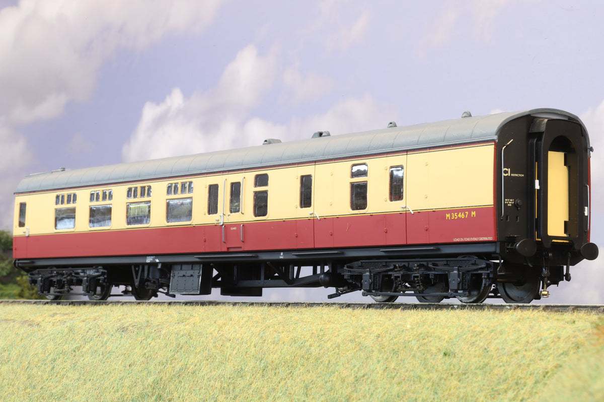 Heljan Finescale O Gauge MK1 BSK BR Carmine & Cream No. M35467M