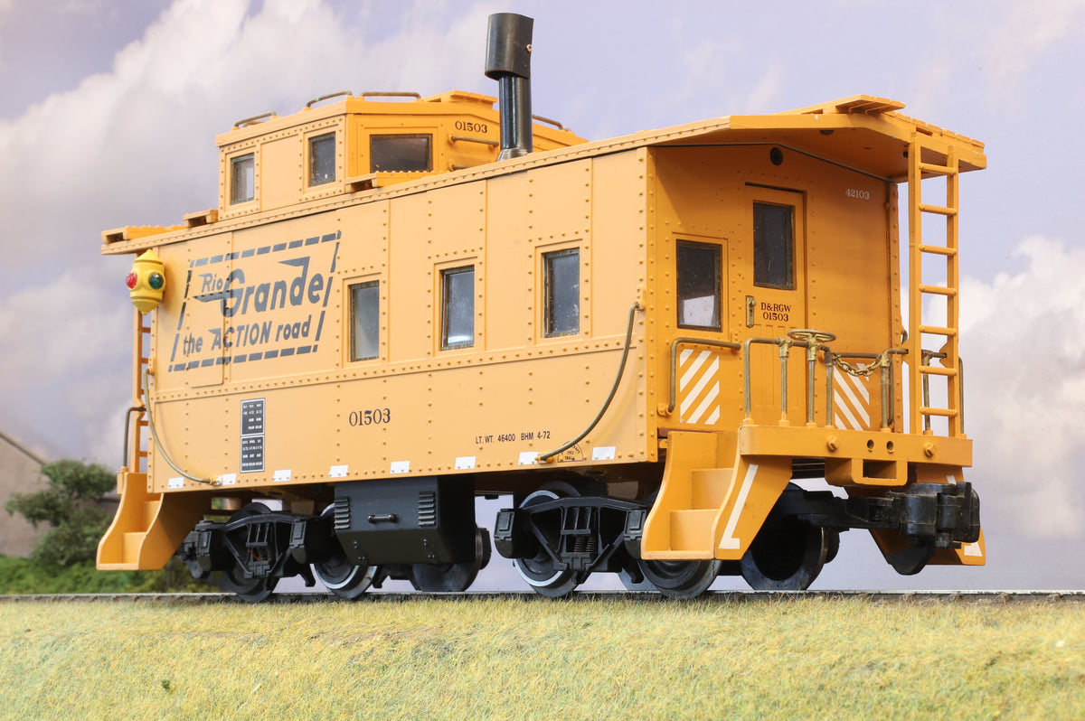 Gauge 1 (1:29) Rio Grande &#39;The Action Road&#39; Cupola Caboose