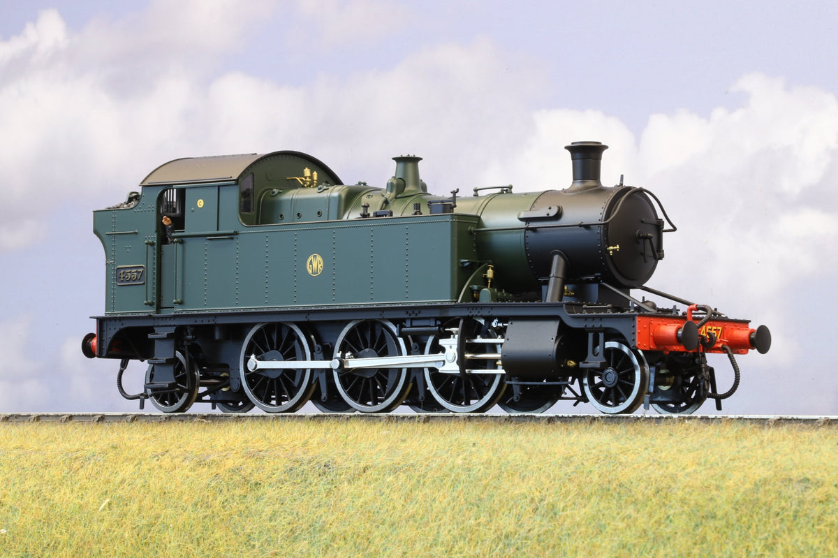 Lionheart Finescale O Gauge Class 45xx No. 4557 GWR Shirtbutton Green