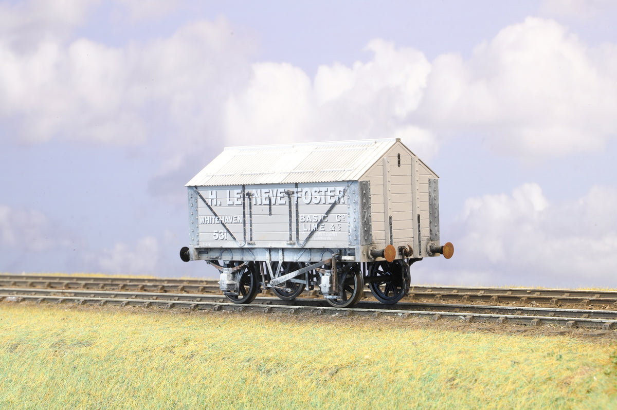 Dapol Finescale O Gauge Salt Van 'H. Le Neve Foster' No. 531, Weathered