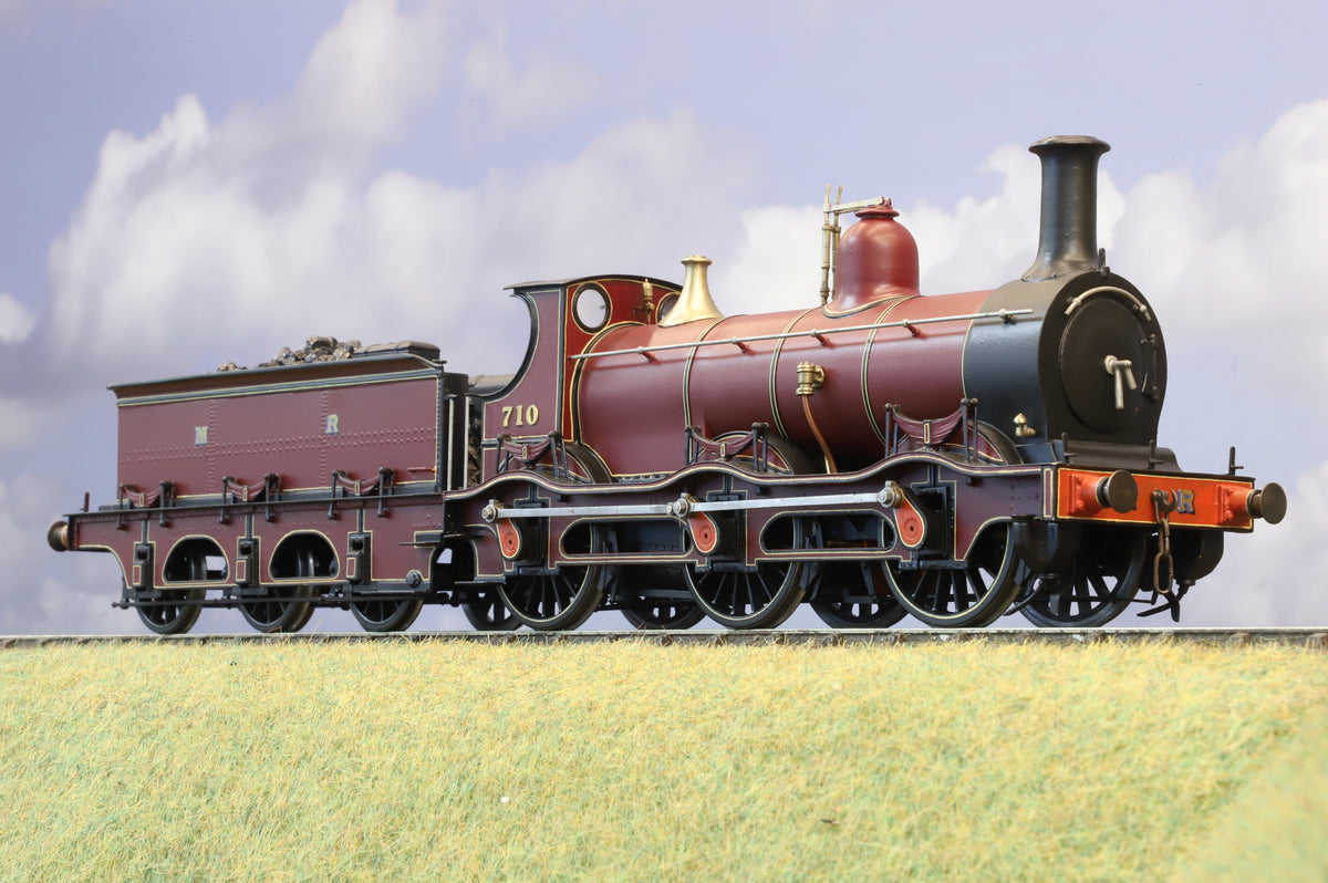 Finescale O Gauge (Kit-Built) Midland Railway Kirtley 700 Class No. 710, Lined Crimson Lake