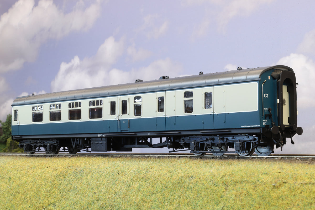 Heljan Finescale O Gauge MK1 BSK BR Blue/Grey Unnumbered