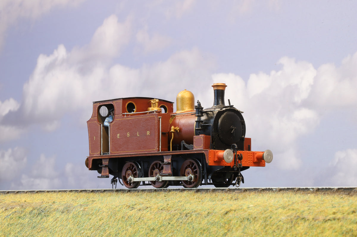 Kit-built Finescale O Gauge ESLR Hudswell Clarke 0-6-0T No. 1
