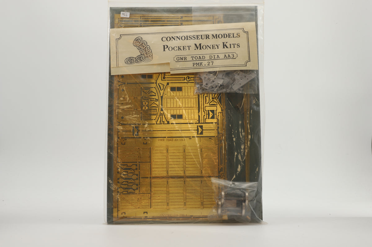 Connoisseur Models Finescale O Gauge GWR Toad Dia AA3 Brake Van Kit