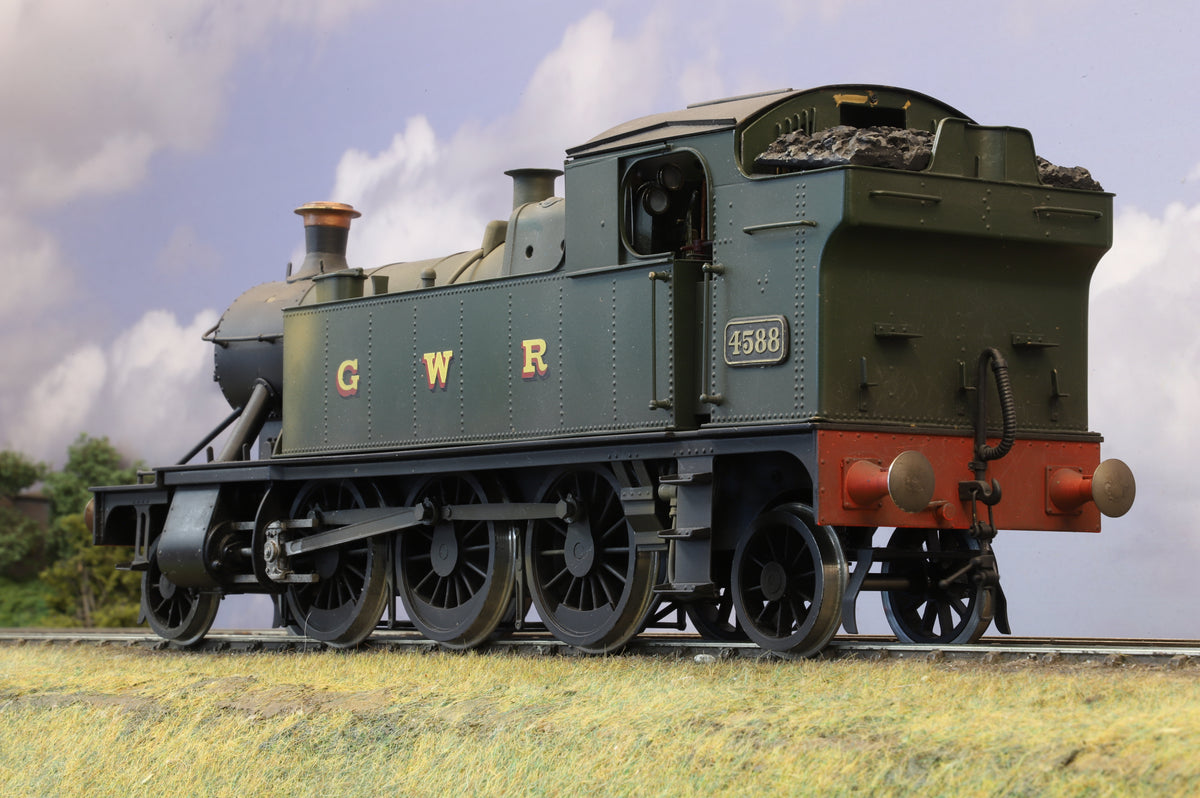 Sancheng/Finescale Brass Gauge 1 (1:32) GWR 45XX Small Prairie Tank No. 4588, RC Sound Fitted