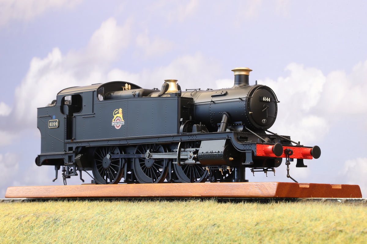 Heljan Finescale O Gauge &#39;Large Prairie&#39; No.6144 BR Black (Early Crest)