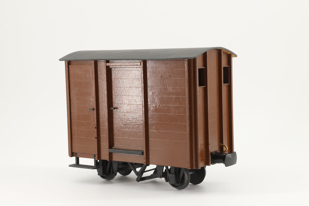 Kit-Built 16mm (32mm Gauge) Guards Van, Plain Brown