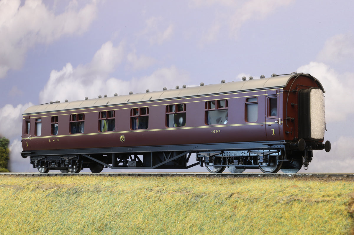 MTH Finescale O Gauge LMS Standard Passenger Car (Corridor First) No. 1053