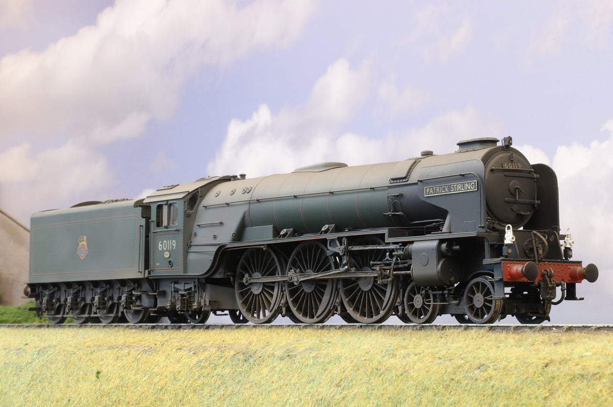 Golden Age Models Finescale O Gauge LNER Class A1 No. 60019 &#39;Patrick Sterling&#39; BR Green (Early) DCC Sound &amp; Smoke (Weathered)