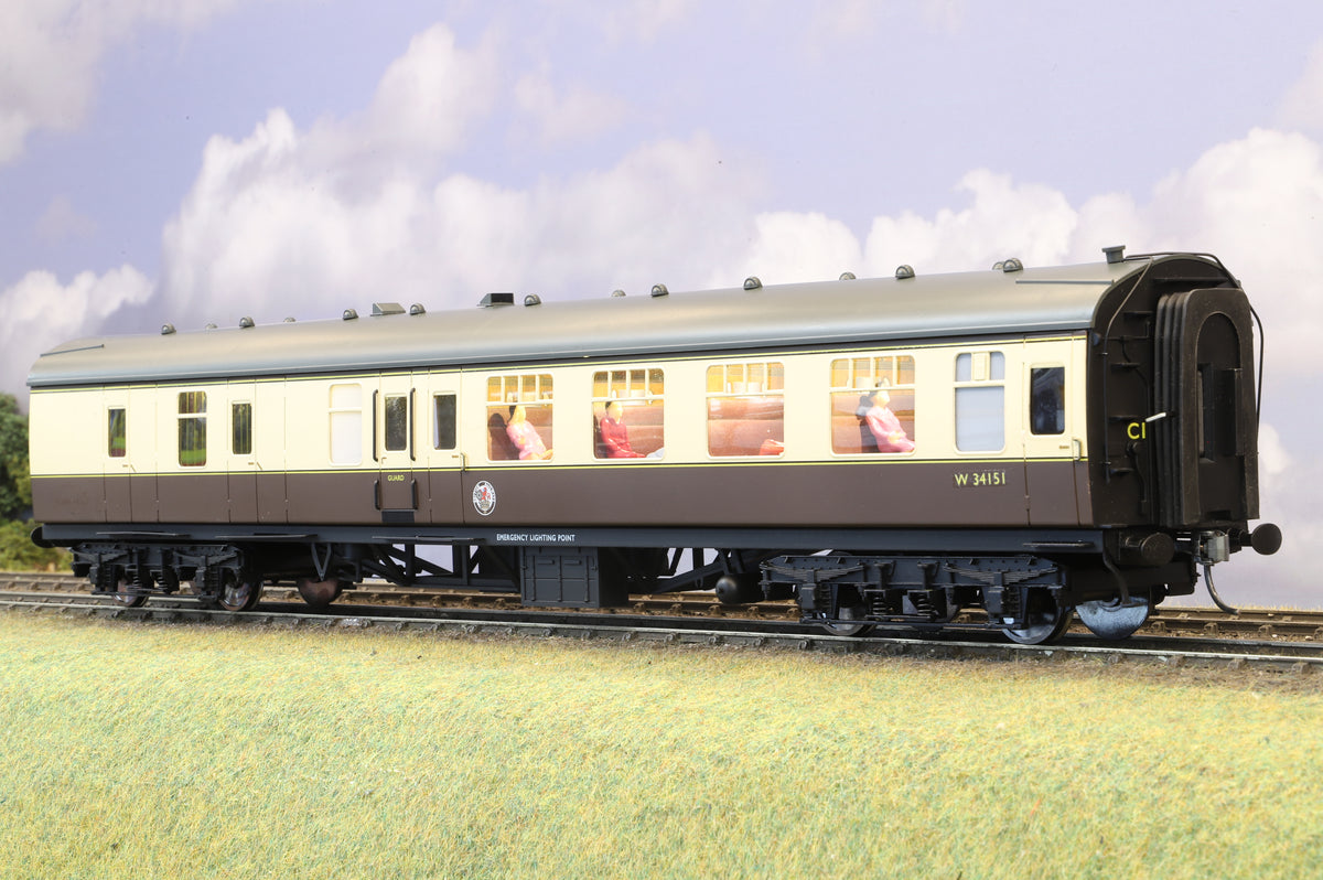 Darstaed Finescale O Gauge MK1 BSK Western Region Chocolate & Cream No. W34151