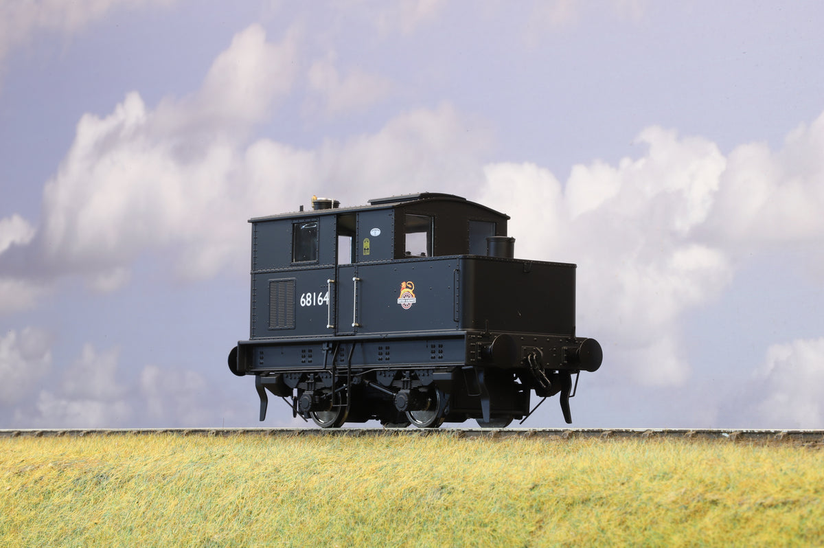 Dapol Finescale O Gauge Sentinel Steam Shunter No. 68164 BR Black Early Crest