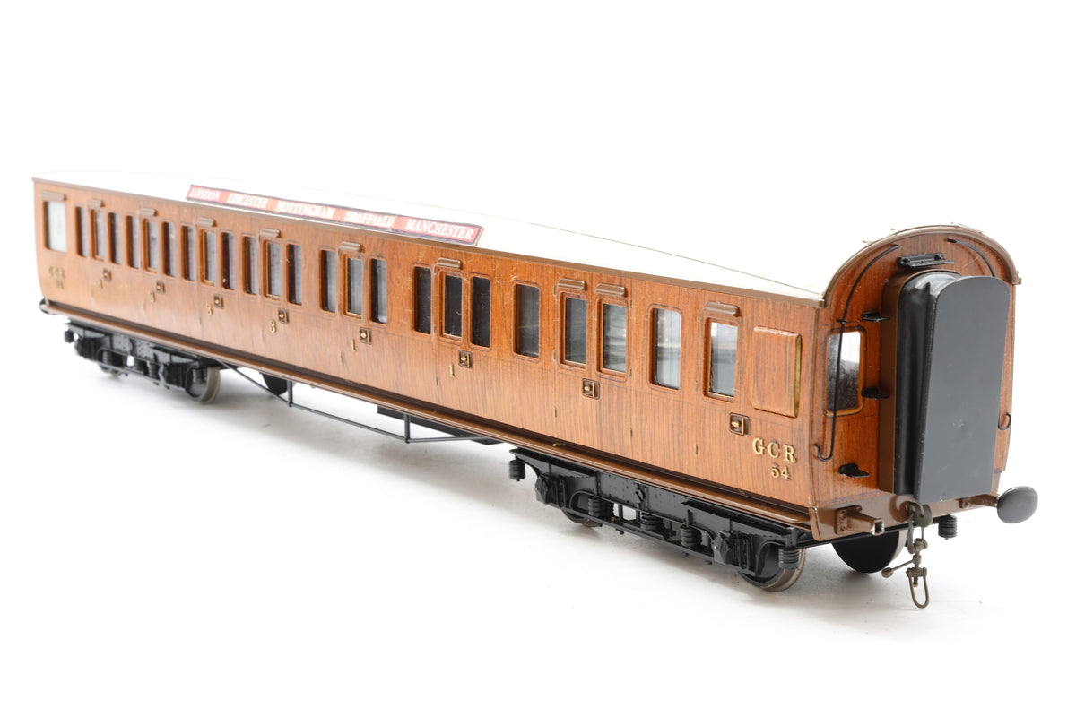 J.B.C Models Gauge 1 GCR Robinson 60ft Matchboard BCK Brake Coach No. 54