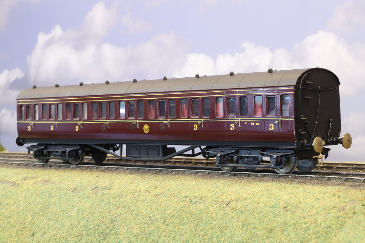 WORKSHOP Finescale O Gauge (Kit-Built) LMS Suburban Full Third Coach