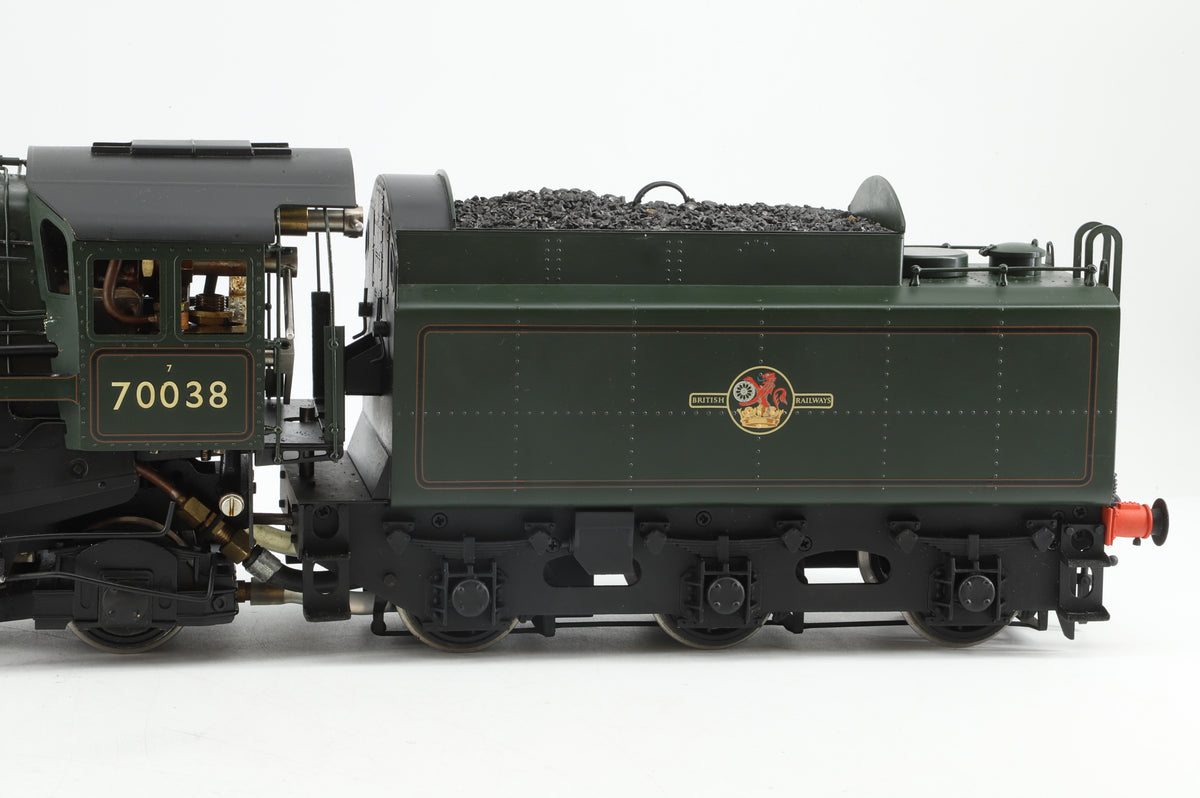 G1MRC/Accucraft Gauge 1 Live Steam BR Standard Class 7 Britannia No. 70038 'Robin Hood'