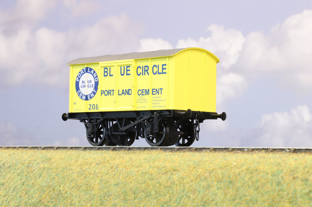 Minerva Finescale O Gauge Blue Circle Cement Van
