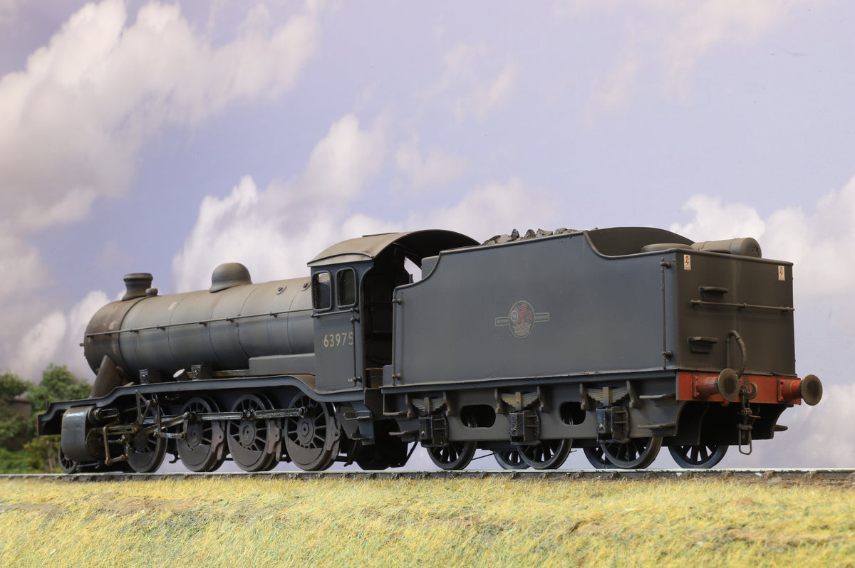 Finescale O Gauge (Kit/Scratch-Built) Gresley O2 No. 63975 BR Black (Late Crest), Weathered