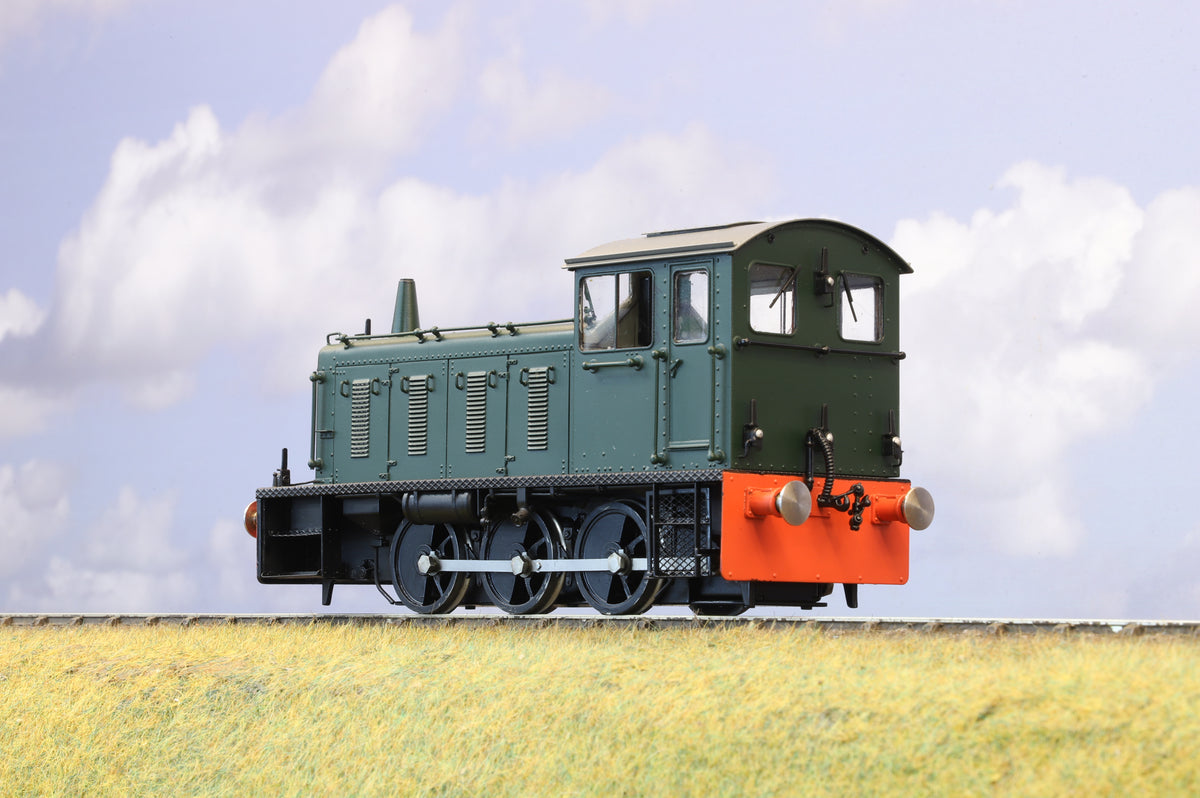 Sancheng/Bachmann Brassworks Finescale O Gauge Class 04 Diesel Shunter BR Green (Unnumbered) DCC Fitted