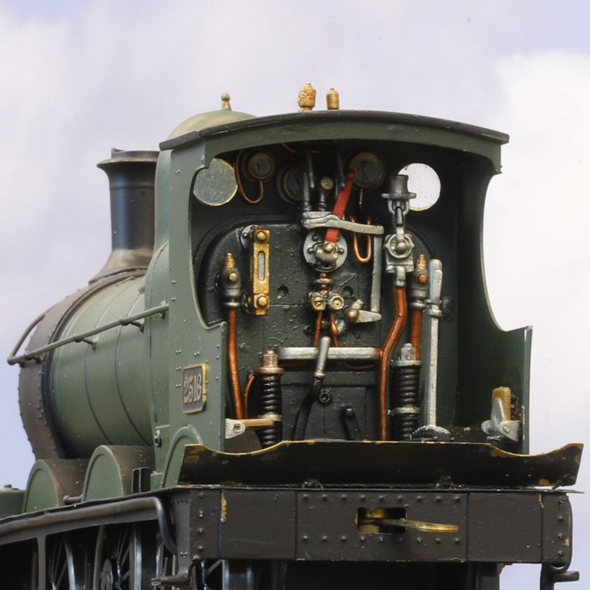 Finescale O Gauge (Kit-Built) Dean Goods 2516, GWR Green