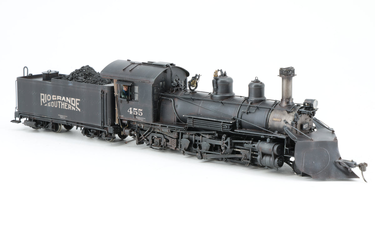 P–B–L Milestone Models Sn3 Rio Grande Southern K-27 2-8-2 No. 455 Weathered