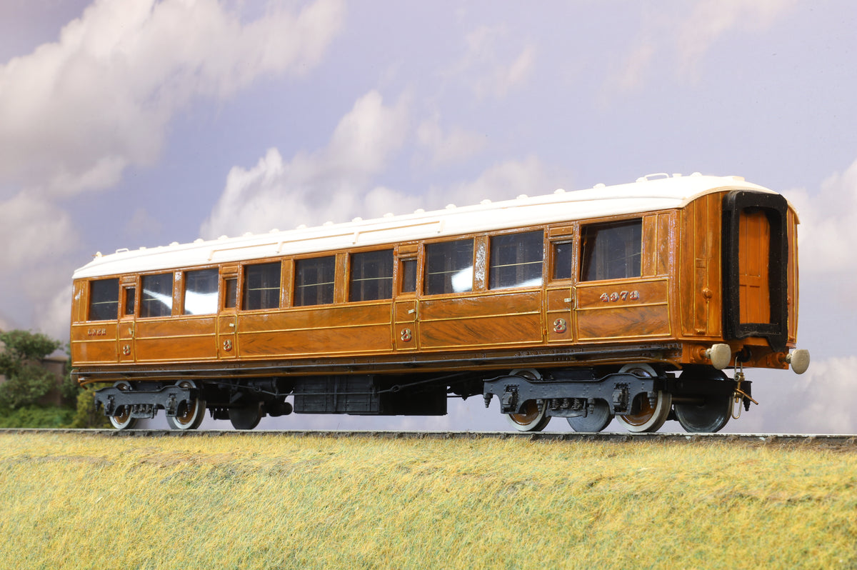 Finescale O Gauge (Kit-Built) LNER Gresely Teak Corridor Third No. 4973
