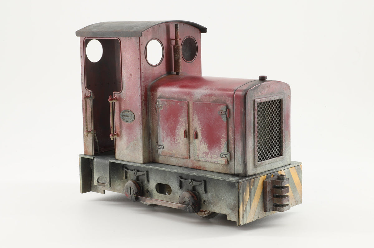 Roundhouse 16mm (32mm Gauge) Diesel Shunter 'Little John', RC Fitted, Weathered