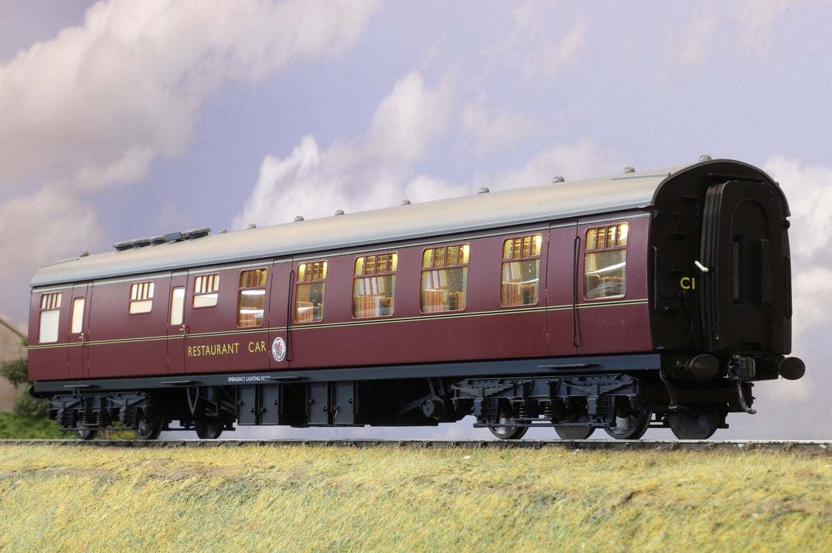 Darstaed Finescale O Gauge MK1 RU BR Lined Maroon No.M1926