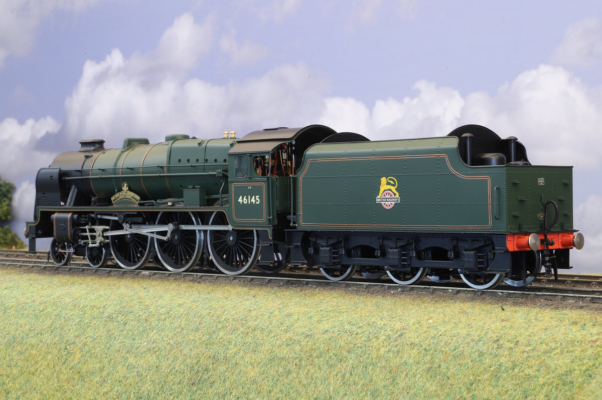 Sancheng/Finescale Brass Finescale O Gauge ex-LMS Rebuilt Royal Scot No.46145 BR Green Early Crests