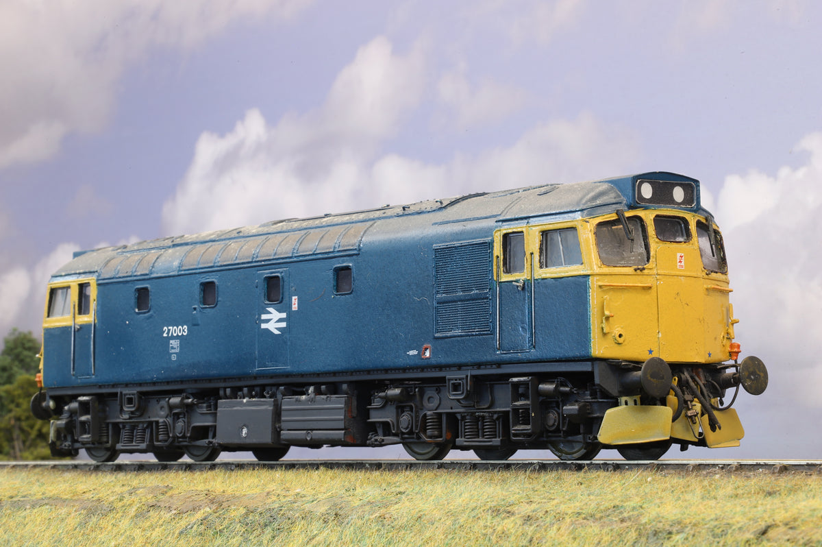 WORKSHOP Finescale O Gauge Heljan Class 27 No.27003, BR Blue