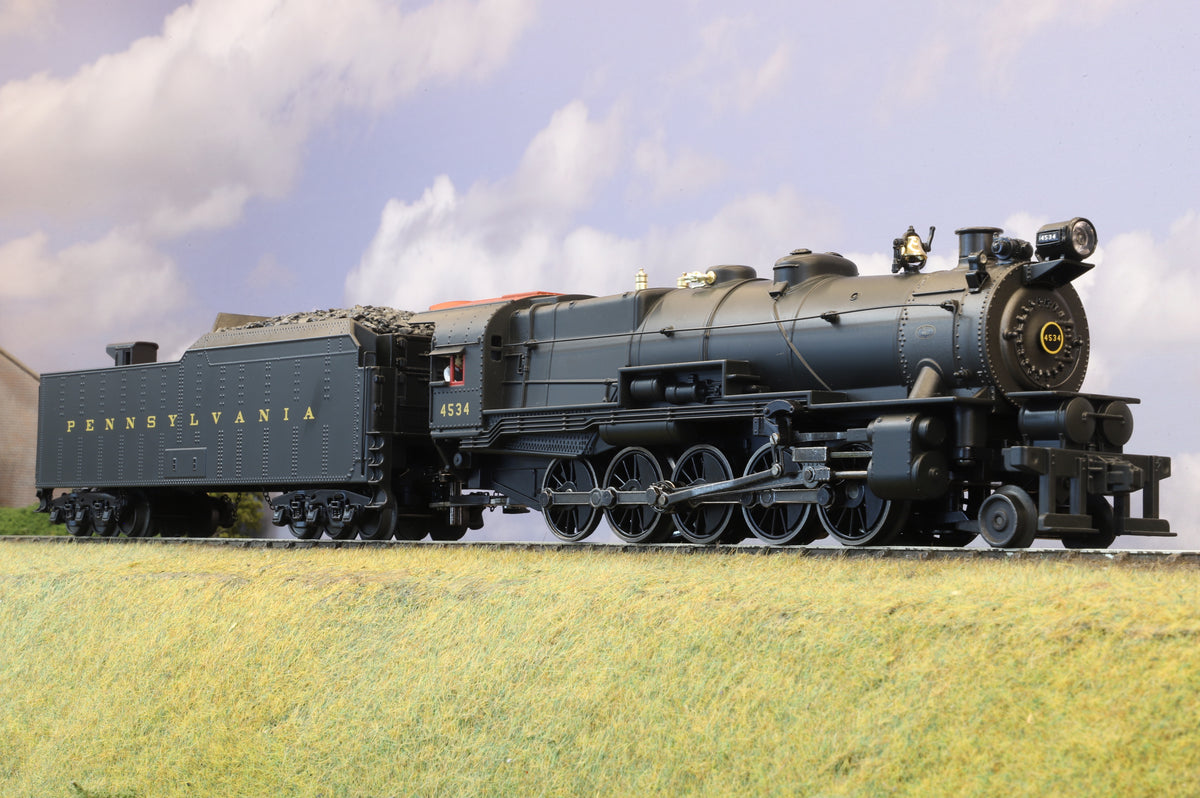 MTH/RailKing Coarse Scale O Gauge 2-10-0 Pennsylvania Railroad Decapod No. 4534 2/3 Rail