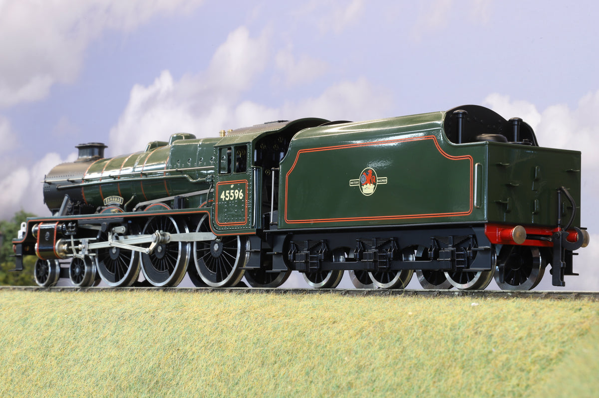 Ace Trains Coarse Scale O Gauge ex-LMS Jubilee No. 45596 'Bahamas', BR Lined Green 2/3 Rail Operation