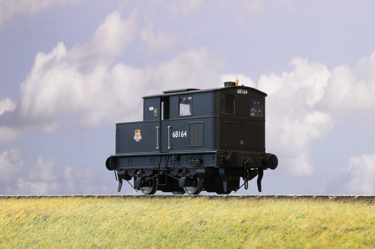 Dapol Finescale O Gauge Sentinel Steam Shunter No. 68164 BR Black Early Crest
