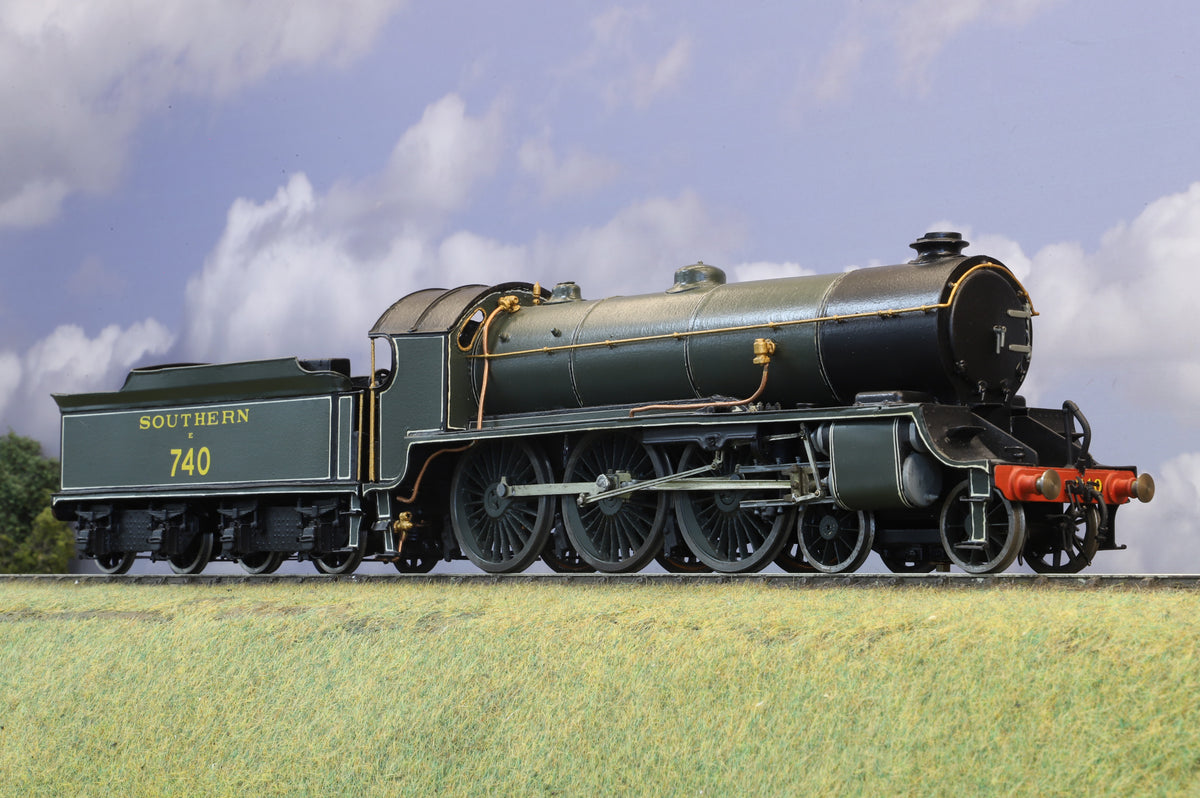 Finescale O Gauge Kit Built SR Lined Green King Arthur Class 4-6-0 '740'