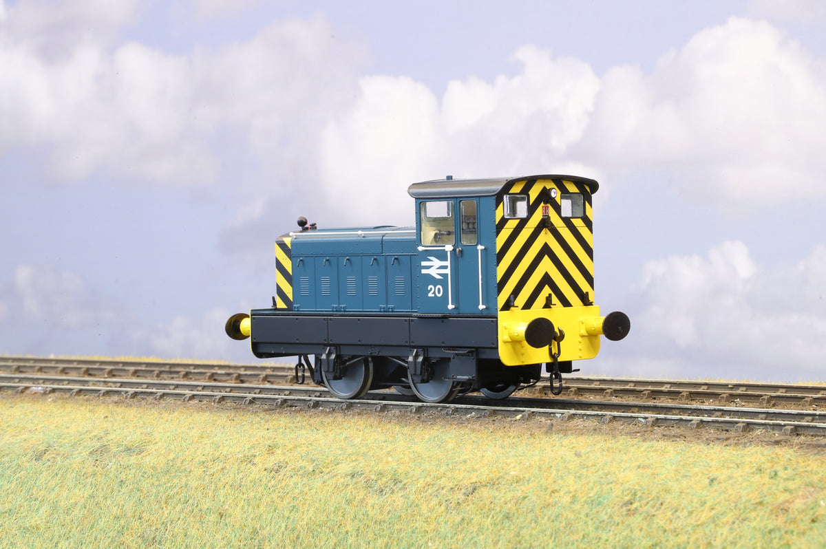 Accurascale Finescale O Gauge Ruston 88DS No. 20 BR Blue, DCC Sound Fitted