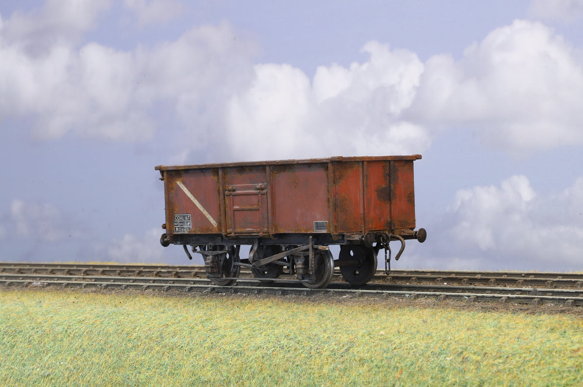 Finescale O Gauge (Kit-Built) BR 16T Mineral Wagon No. B709413 Weathered