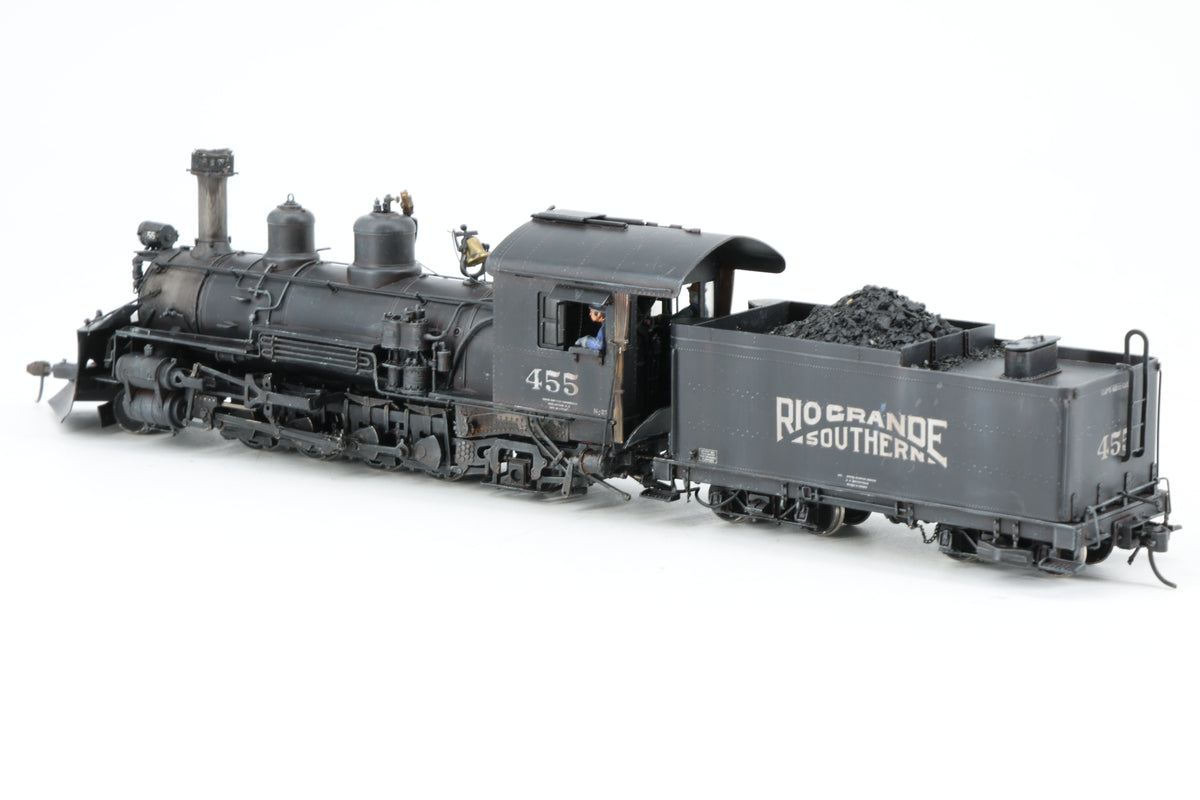 P–B–L Milestone Models Sn3 Rio Grande Southern K-27 2-8-2 No. 455 Weathered